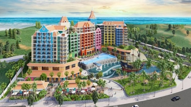 Khách sạn Movenpick Phan Thiết nằm trong quần thể dự án Novaworld Phan Thiết