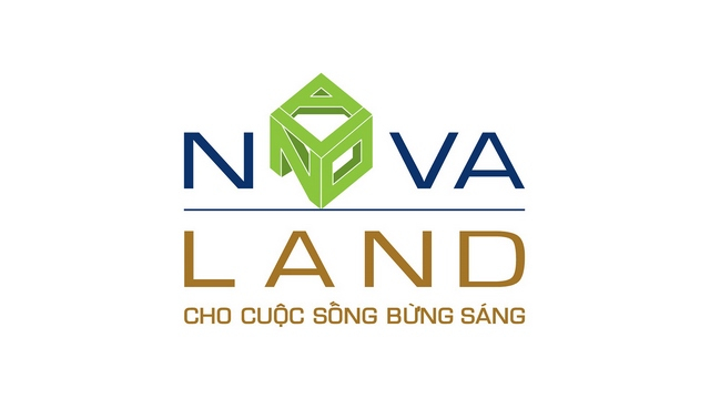Novaland Logo với thông điệp: Cho cuộc sống bừng sáng